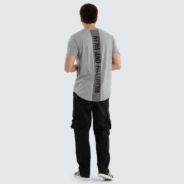 Harbour Dual Curved Tee Ultimate Grey