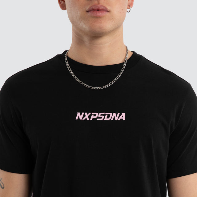 Anlantic Dual Curved Tee Jet Black