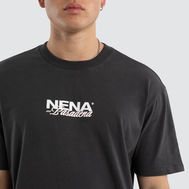 Demand Box Fit Tee Asphalt