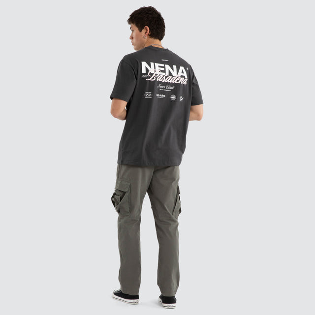 Demand Box Fit Tee Asphalt