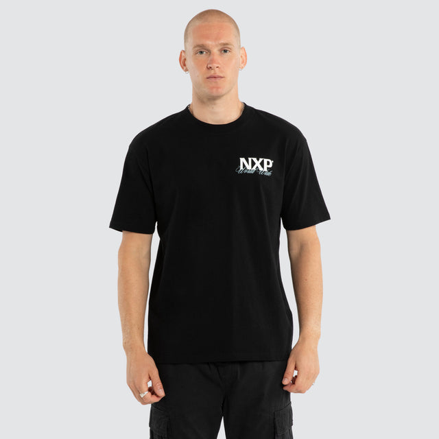Mirage Box Fit Tee Jet Black