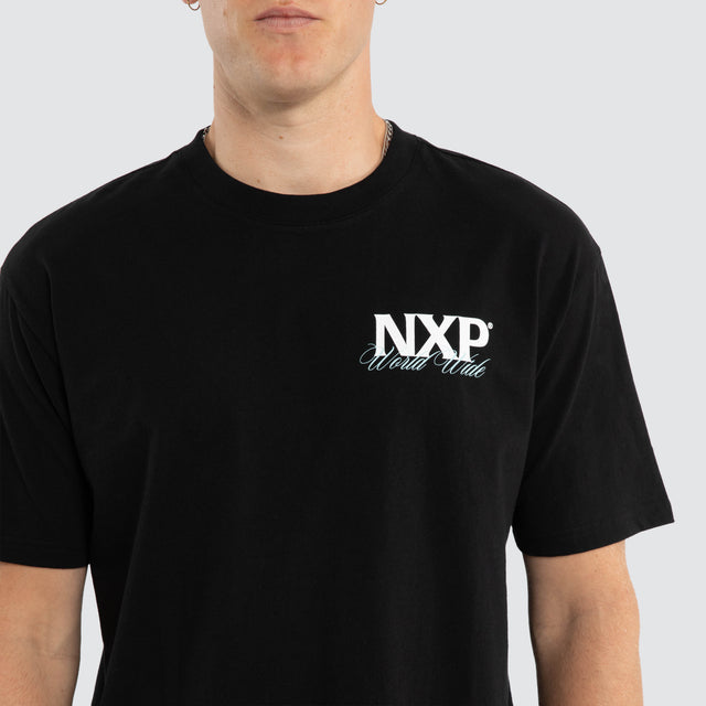 Mirage Box Fit Tee Jet Black