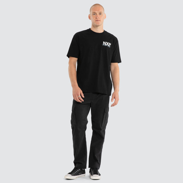 Mirage Box Fit Tee Jet Black