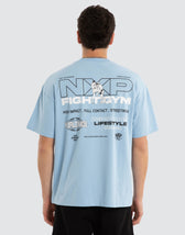 Script Raptor Tee Blue Bell