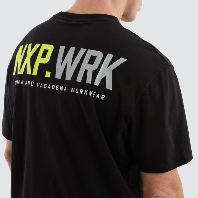 Concept Relaxed T-Shirt Black/Yellow