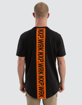 Black/Orange