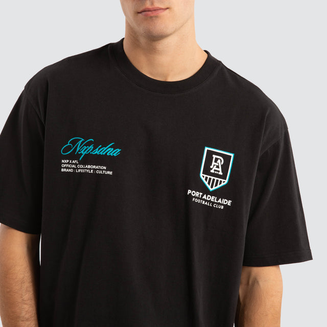 Port Adelaide Power AFL Season Tee Jet Black