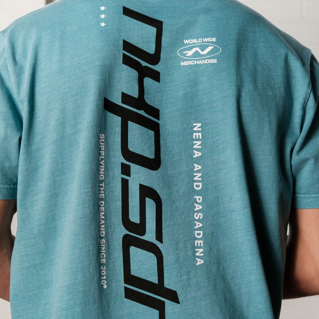 Independent Dual Curved Tee Pigment Cameo