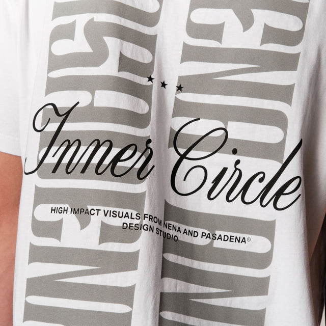 Dynamic Dual Curved Tee Optical White