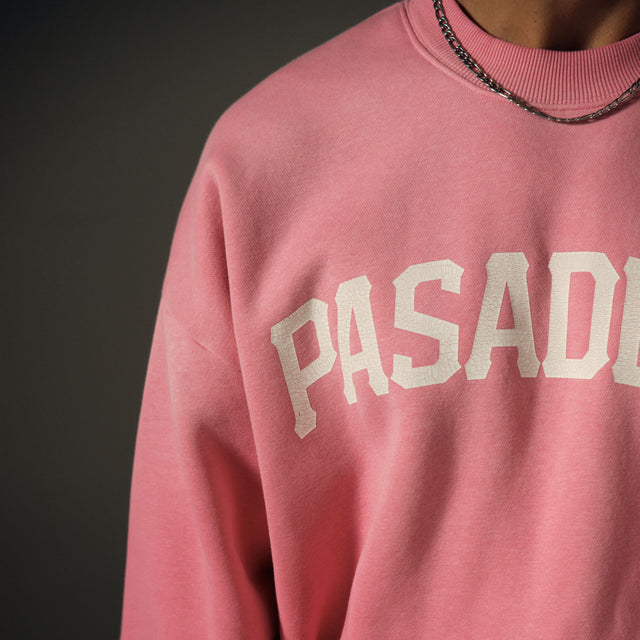 Halo Box Fit Sweater Sunbleached Sachet Pink