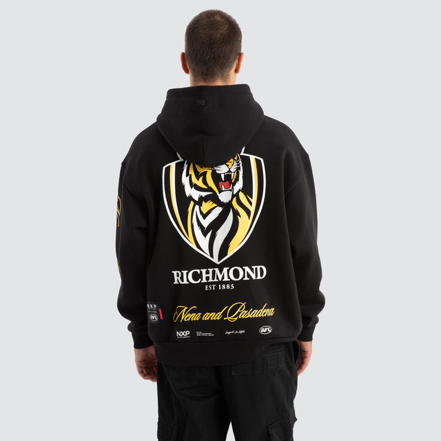 Richmond Tigers AFL Season Hoodie Jet Black