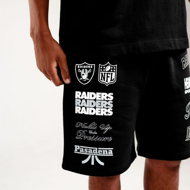 Las Vegas Raiders NFL Shorts Jet Black