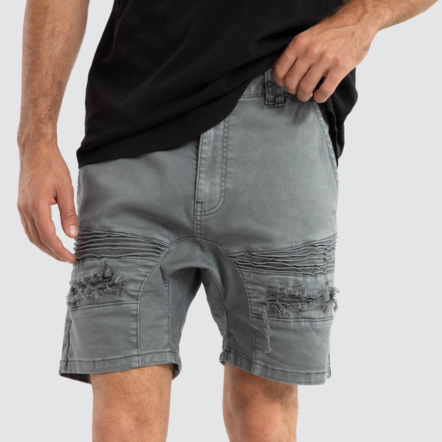 Viper Denim Short Iron Gate