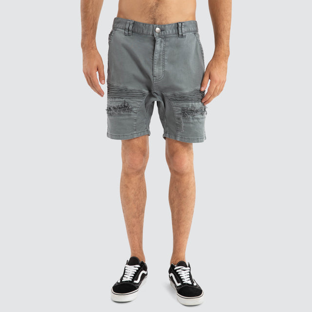 Viper Denim Short Iron Gate