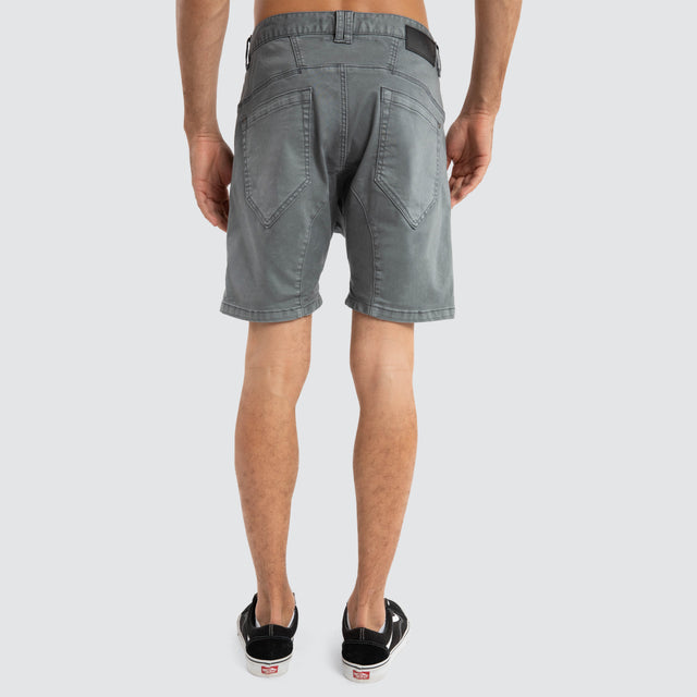 Viper Denim Short Iron Gate