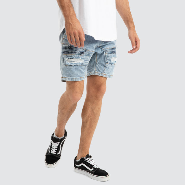 Viper Denim Short Portland Blue