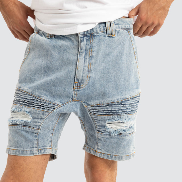 Viper Denim Short Portland Blue