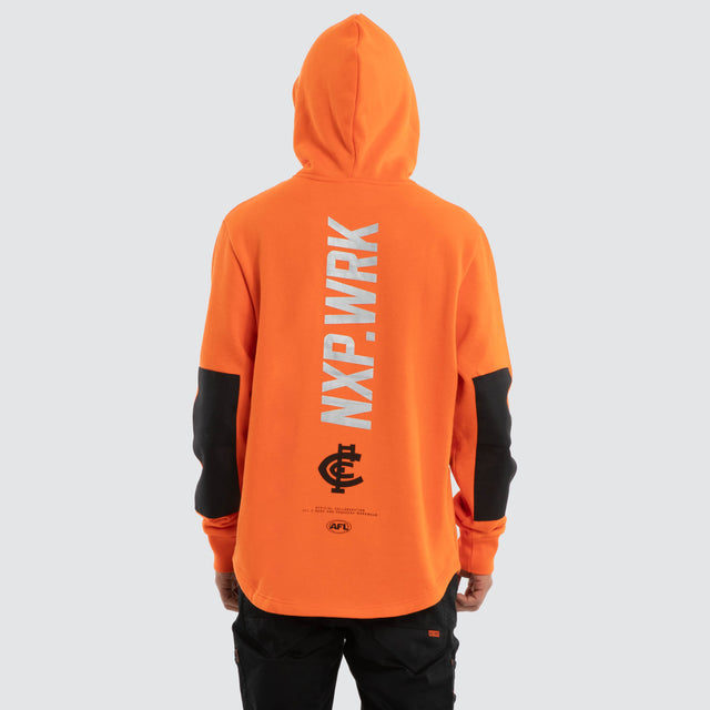 Carlton Blues Admission Hoodie Orange