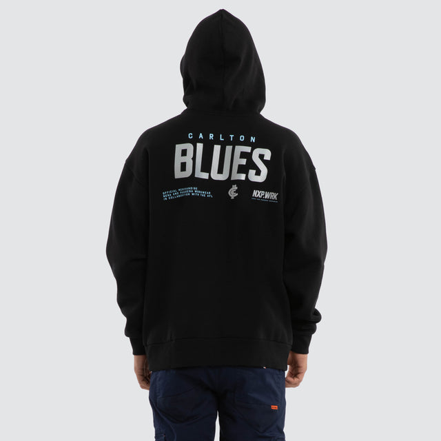 Carlton Blues Subject Hoodie Jet Black