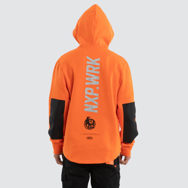 Collingwood Magpies Admission Hoodie Orange