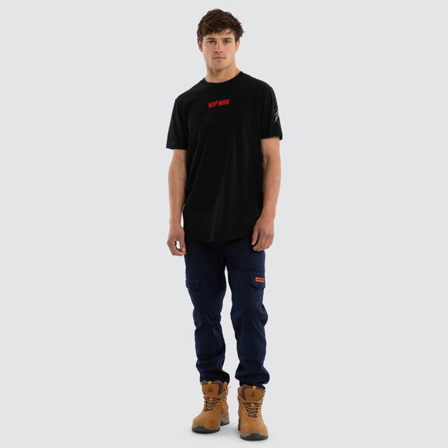 Sydney Swans Legal Tee Jet Black