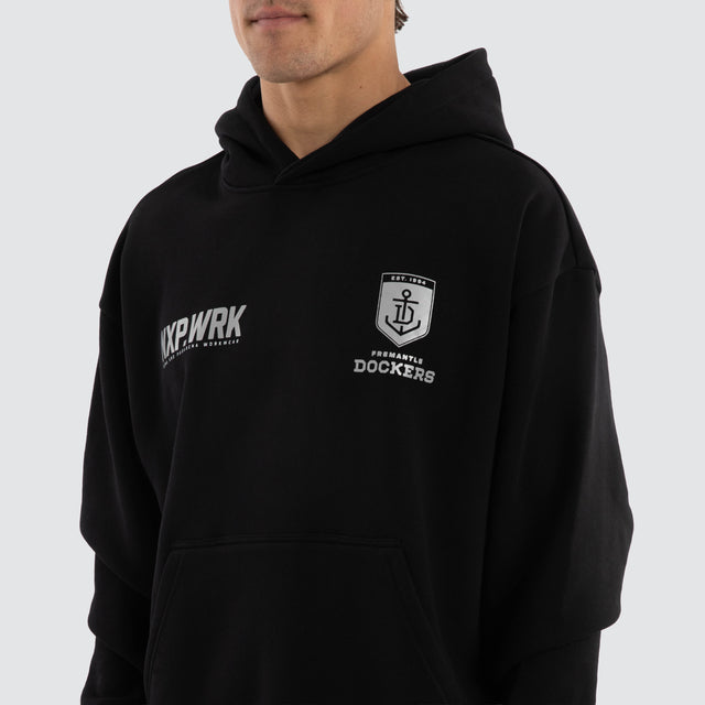 Fremantle Subject Hoodie Jet Black