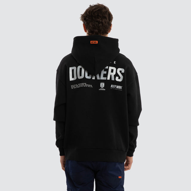Fremantle Subject Hoodie Jet Black