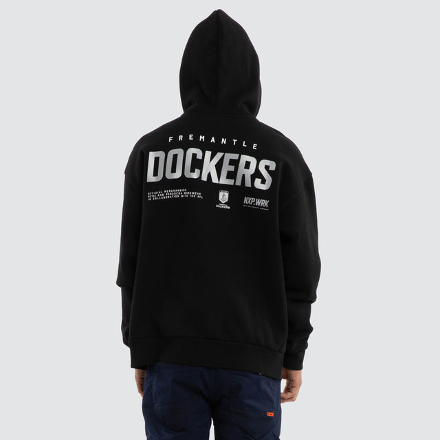 Fremantle Subject Hoodie Jet Black