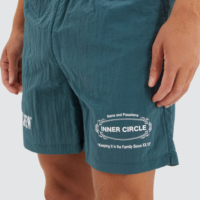 Action Short Teal