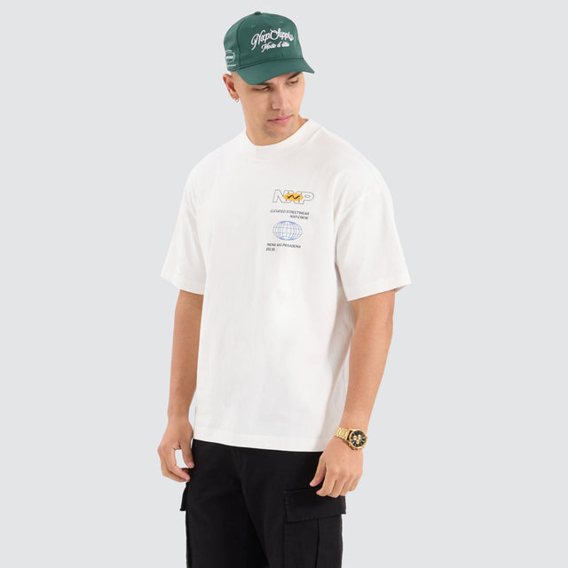 Advance Raptor Tee Natural White