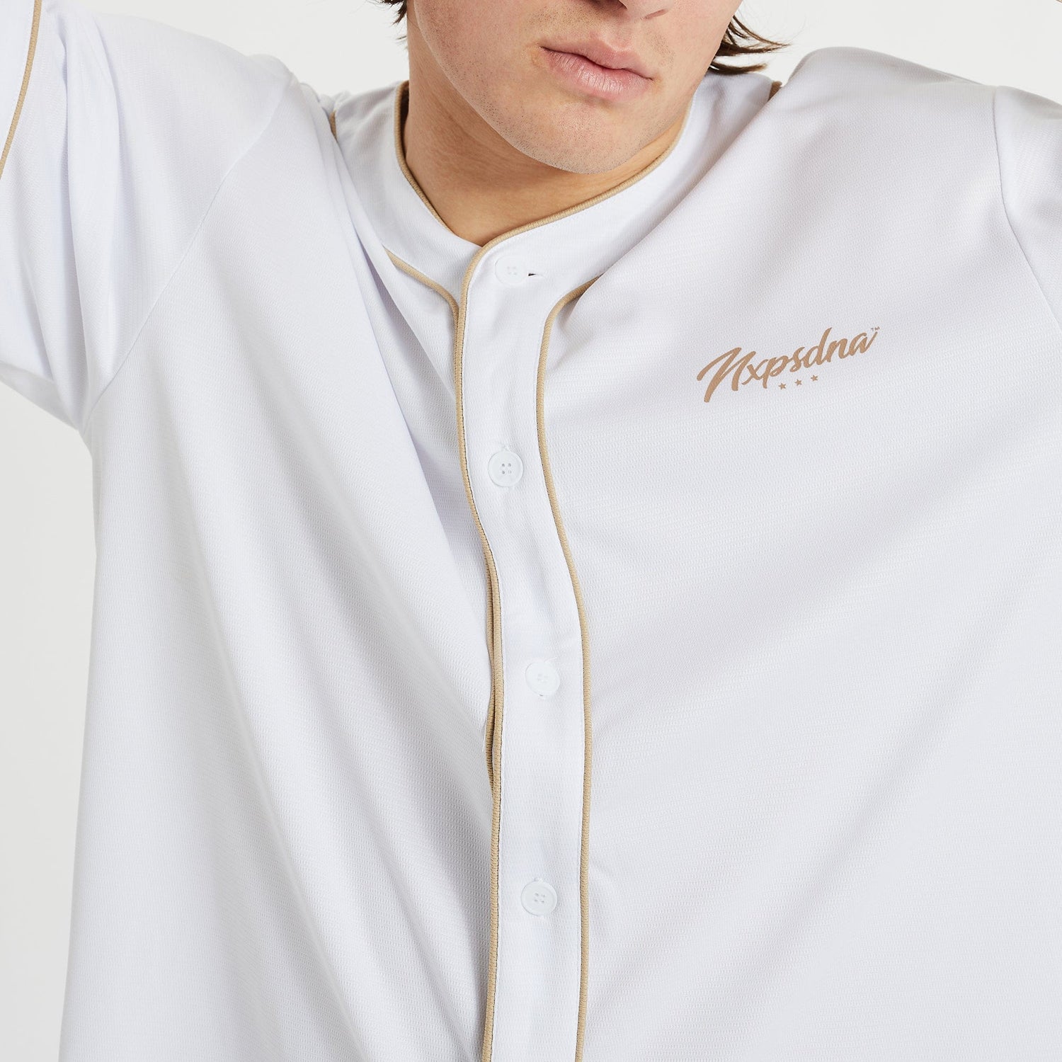 Allegiance Baseball Shirt White