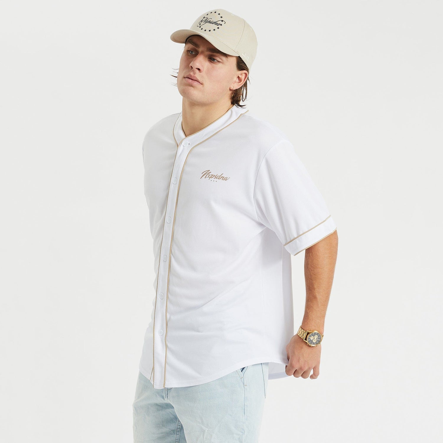 Allegiance Baseball Shirt White