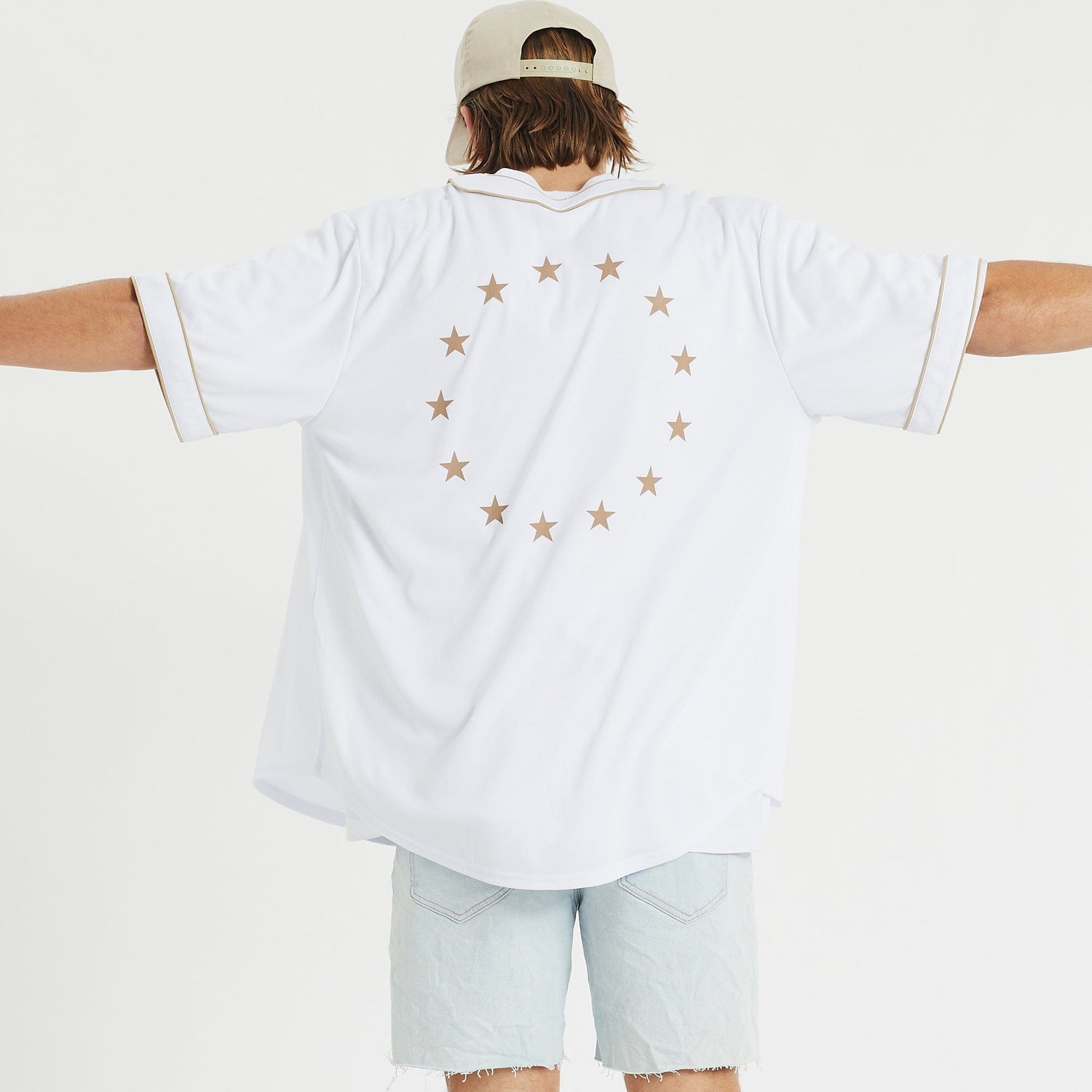 Allegiance Baseball Shirt White