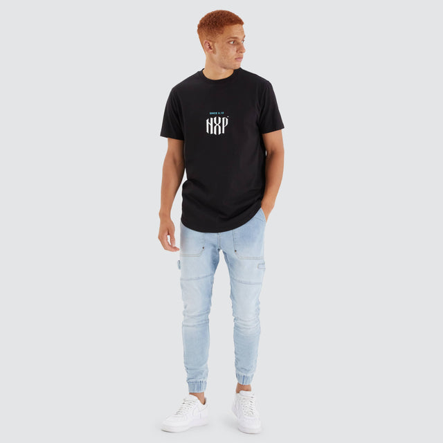 Anode Dual Curved Tee Jet Black