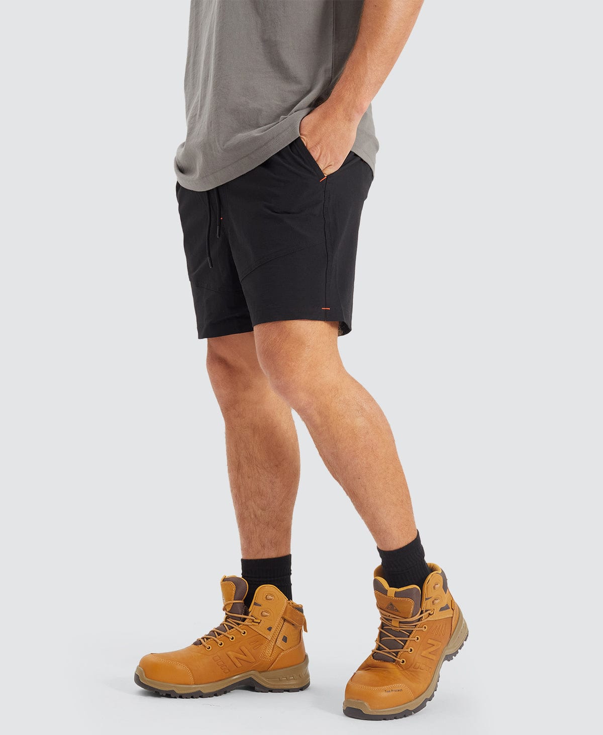 Assembly Ripstop Short in Black - NXP WORKWEAR | NXP