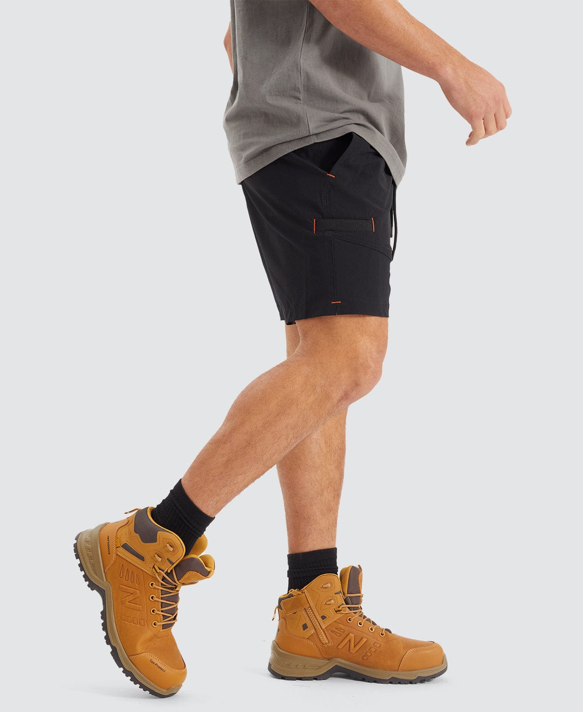 Assembly Ripstop Short in Black - NXP WORKWEAR | NXP