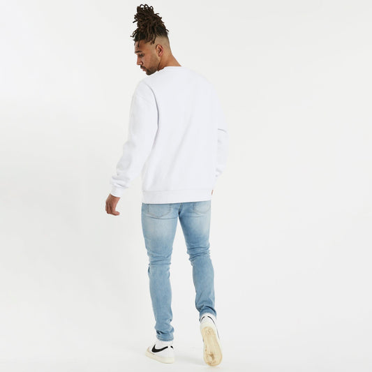 Back to Back Relaxed Jumper White