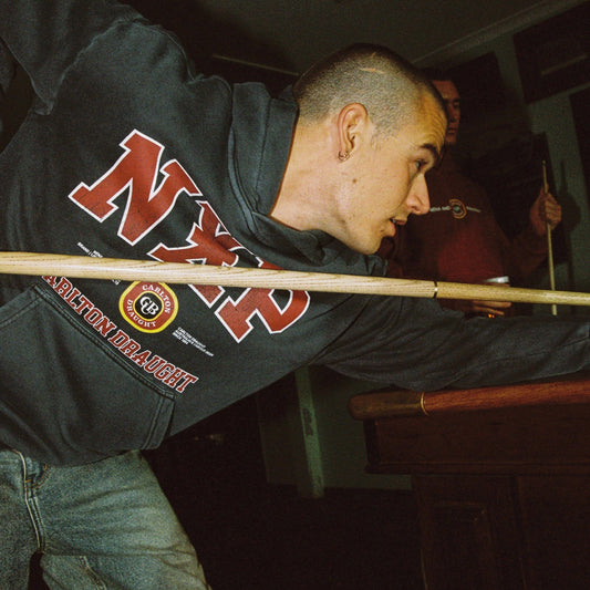 Barkly Relaxed Hoodie Pigment Asphalt
