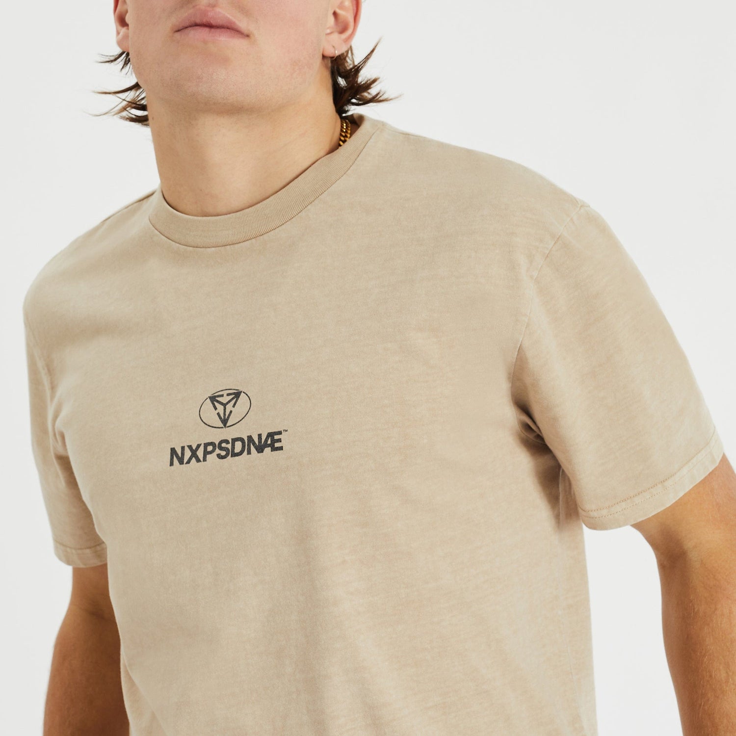 Beta Heavy Relaxed T-Shirt Pigment Feather Grey