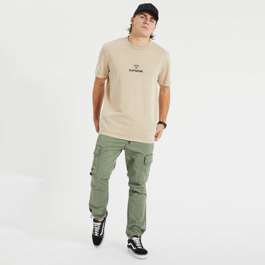 Beta Heavy Relaxed T-Shirt Pigment Feather Grey