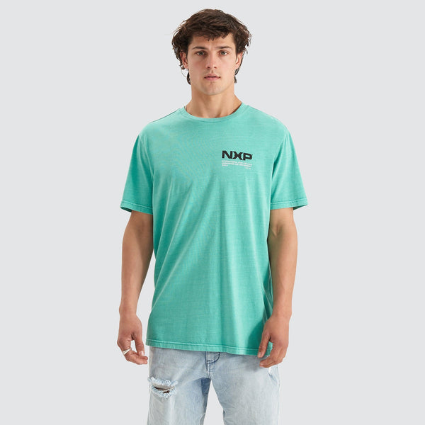 Blast Scoop Back T-Shirt in Pigment Mint Green | Nena and Pasadena