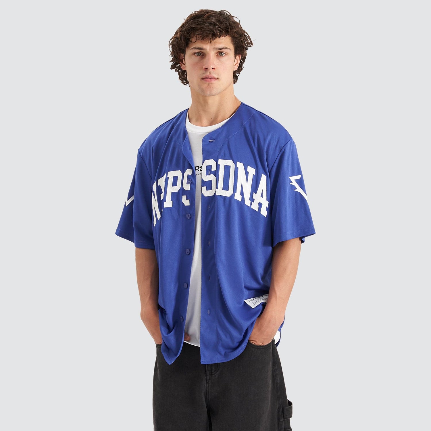 Certified Baseball Shirt Mazarine Blue