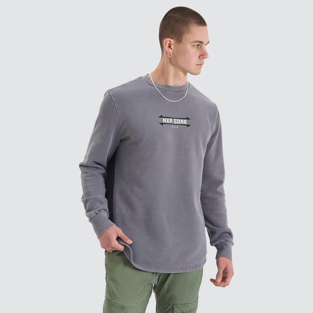 Chambers Sweater Pigment Steel Grey