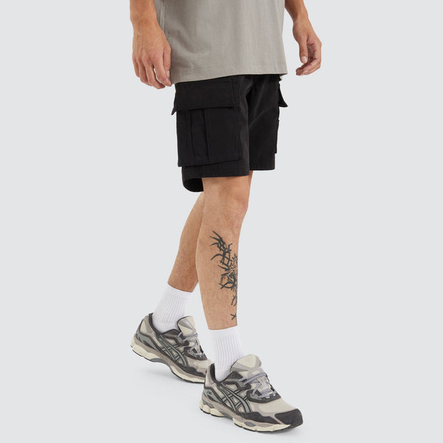 Colby Cargo Shorts Black