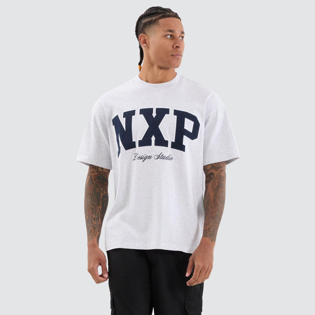 College Raptor Tee Snow Marle