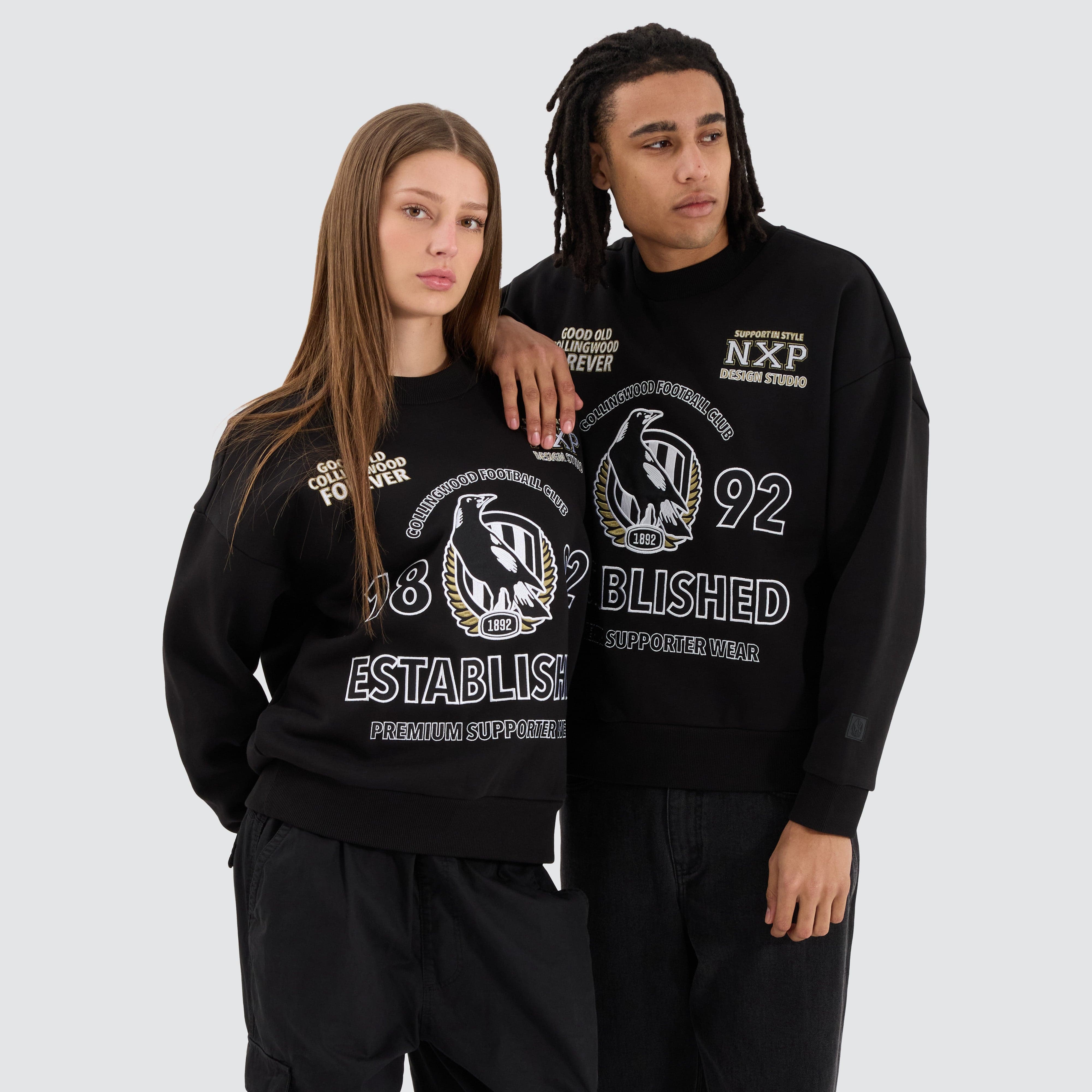 AFL Collingwood Magpies AFL ジャージ XL CLLM699.png?20250526123405