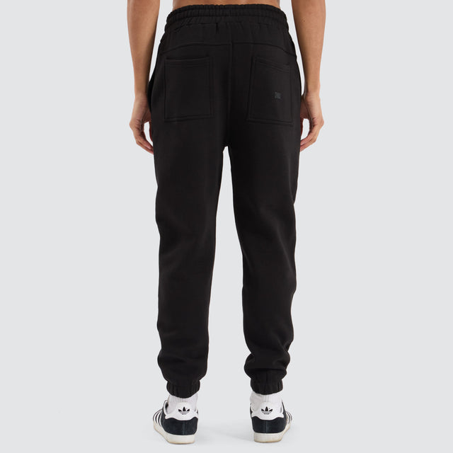 Collingwood Magpies AFL Trackpant Jet Black