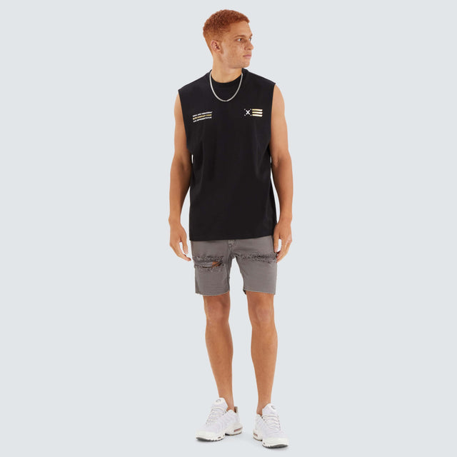 Colony Relaxed Muscle Jet Black