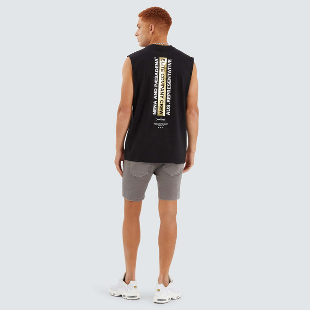 Colony Relaxed Muscle Jet Black