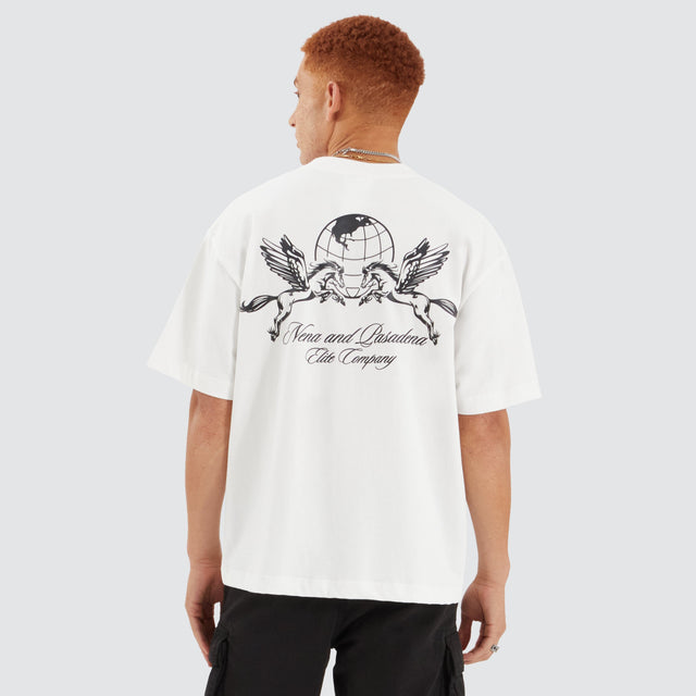 Company Heavy Street T-Shirt Natural White